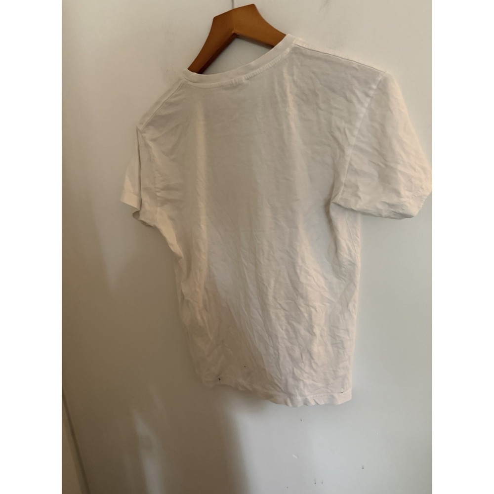 Roma Italy Graphic T-Shirt White Short Sleeve Crewneck Tee Women Small - Picture 3 of 3